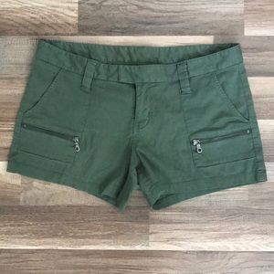 Hurley green shorts, size 13